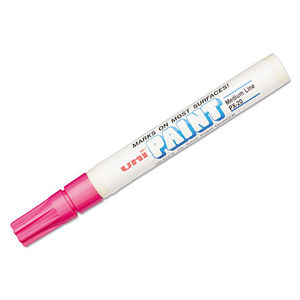 lot 7862103 image: uni-ball UBC63611 Uni-Paint PX-20 Oil-Based Medium Point Marker 1 Each pink