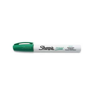 lot 7862111 image: Permanent Paint Marker Medium Bullet Tip Green 12Pack