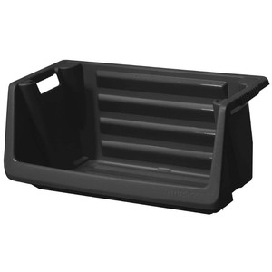 lot 7862144 image: 55 Gallon Multipurpose Stackable Space Saving Heavy Duty Storage Bin in Black
