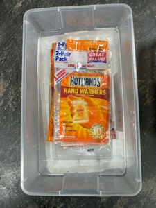lot 7862191 image: box of Hothands Hand Warmers foot warmers