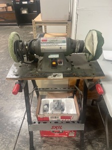 lot 7862211 image: Dayton 8in variable speed buffer