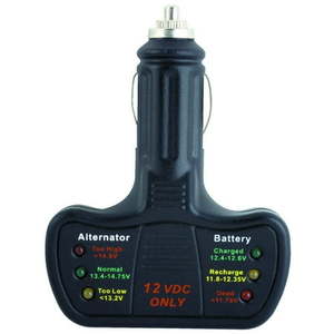 lot 7862230 image: 12V BatteryAlternator Tester Four testers