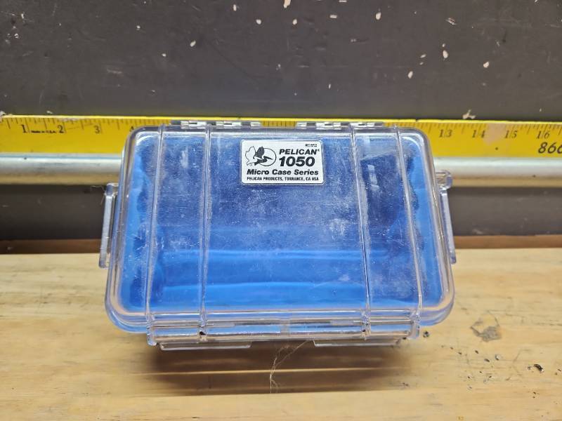 lot 155 image: Pelican 1050 Micro Case - Blue