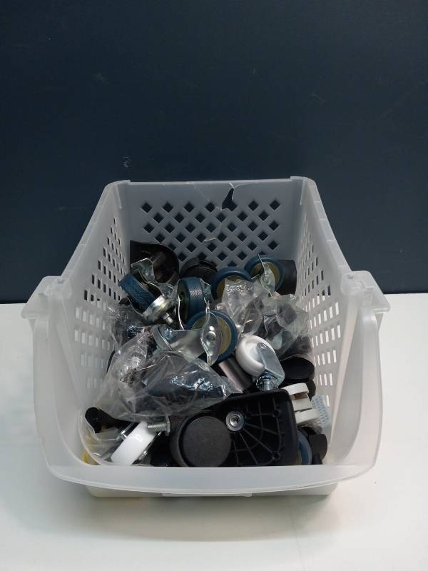 lot 12323 image: Bulk Furniture Casters and Wheels Lot