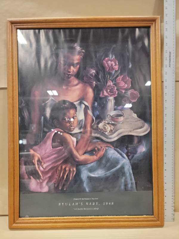 lot 12450 image: Beulahs Baby 1948 Art Print by Primrose McPherson Paschal