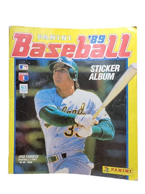 lot 19351 image: 1989 Panini Baseball Sticker Album