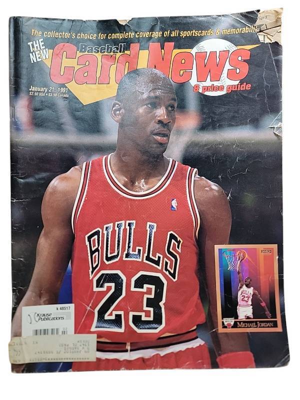 lot 19353 image: 1991 Baseball Card News Magazine with Price Guide