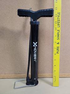 lot 8731 image: Xhover Bicycle Floor Pump