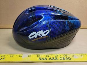 lot 30000 image: Giro Blue Metallic Bike Helmet