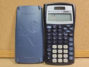 lot 30043 image: Texas Instruments TI-30X IIS Scientific Calculator with Cover