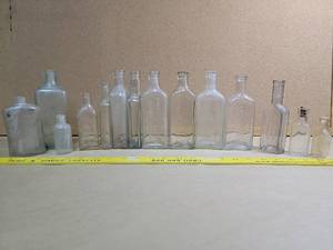 lot 30051 image: Antique Glass Medicine Bottle Collection