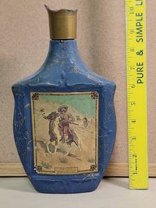 lot 30061 image: Vintage Frederic Remington The Scout Decorative Bottle