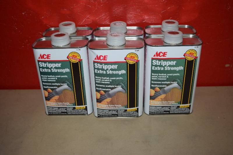 lot 14 image: 6 Cans Ace Extra Strength Stripper