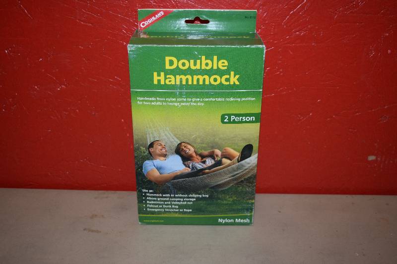 lot 20 image: Coghlans 2 Person Double Hammock