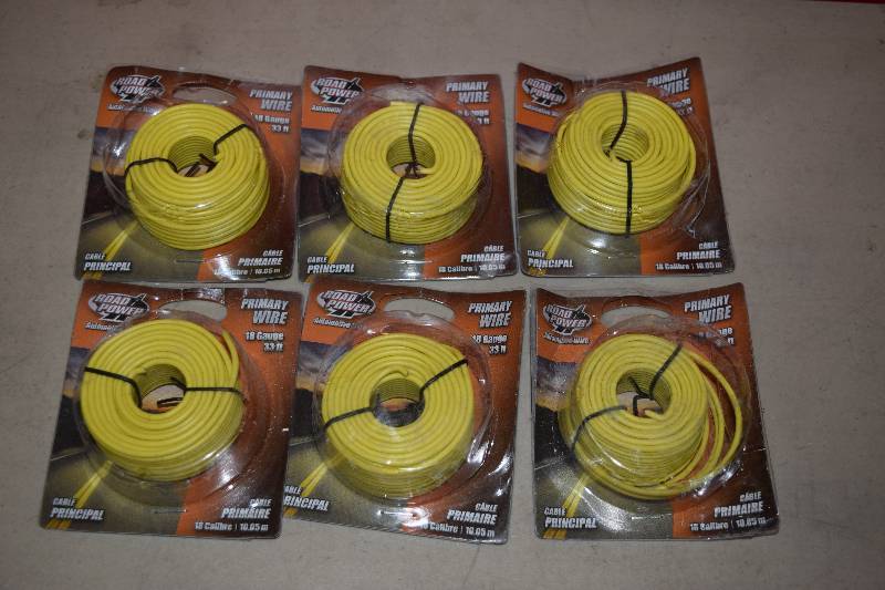 lot 57 image: 6 Rolls Road Power Primary Wire