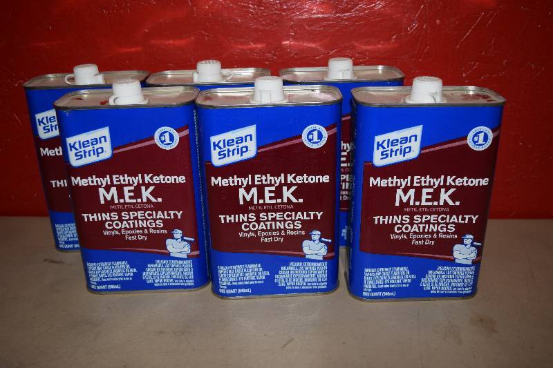 lot 108 image: 6 Quarts Klean Strip Methyl Ethyl Ketone