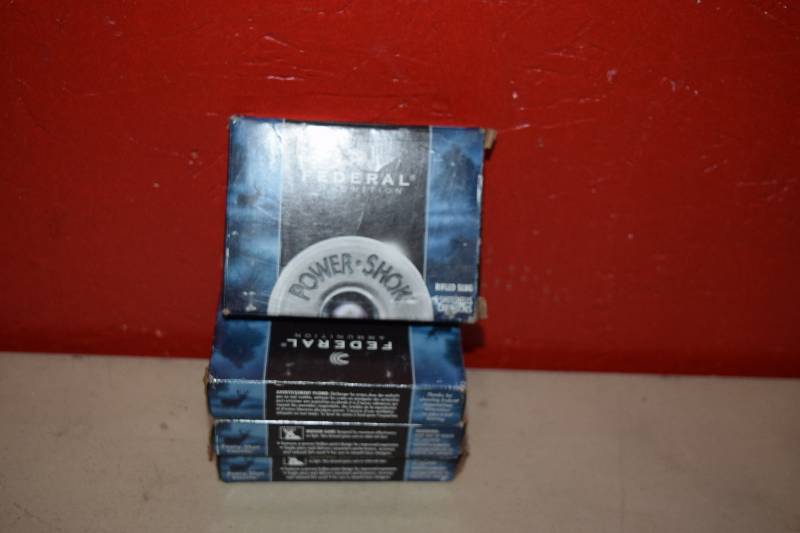 lot 233 image: 4 Boxes Federal Slugs