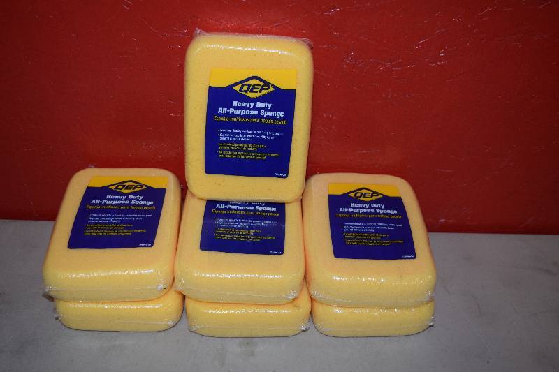 lot 238 image: 7 QEP Heavy Duty All Purpose Sponges