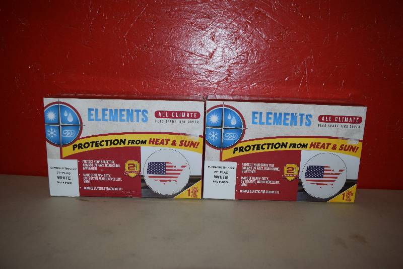 lot 220 image: 2 Elements Spare Tire Covers