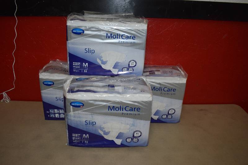 lot 368 image: 4 Packages of 14 Molicare Premium Slip Maxi