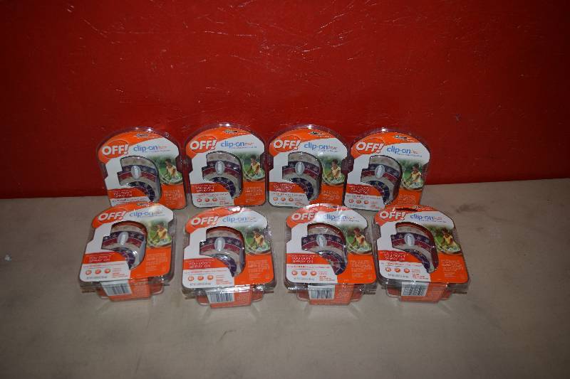 lot 381 image: 8 Off Clip-on Mosquito Repellents