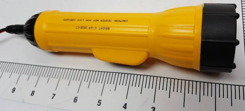 lot 6569 image: Very handy to have here is this Brite Star Circuit continuity lighted tester.