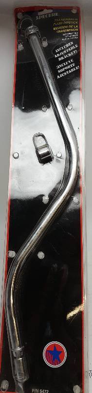 lot 6212 image: New in the package Chrome GM 350 Turbo automatic transmission fluid level dip stick and tube