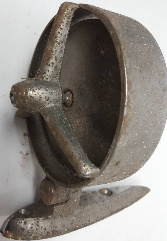 lot 6222 image: VINTAGE REAR SIDE VIEW MIRROR TRI-BAR YANKEE METAL PRODUCTS CAR MIRROR 40100 #1