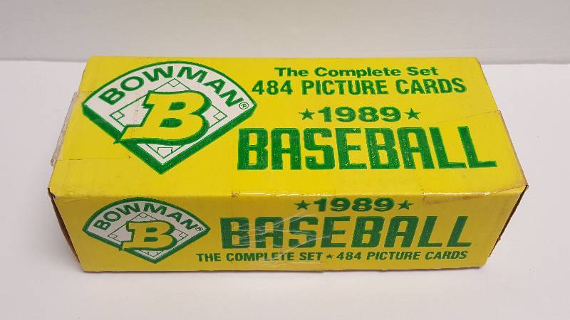 lot 1256 image: 1989 Bowman Complete Factory Sealed Baseball Card Set w Ken Griffey Jr. Rookie