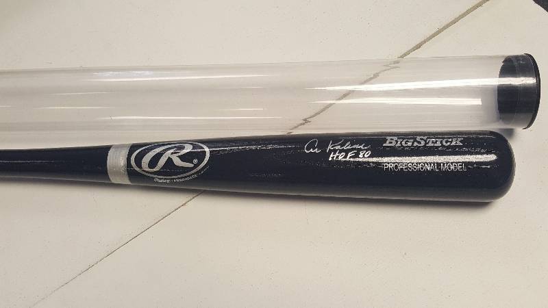 lot 1106 image: Al Kaline Autographed Rawlings Big Stick Professional Baseball Bat w HOF Inscription & COA