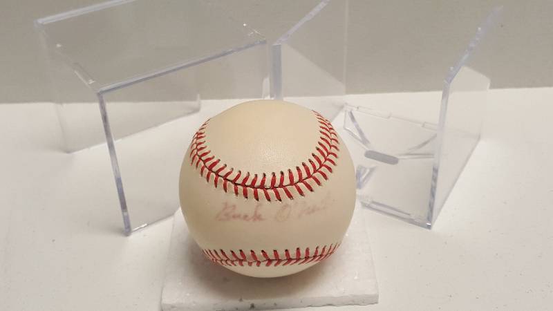 lot 1134 image: Buck ONeil Autographed Rawlings Official American League Baseball w COA