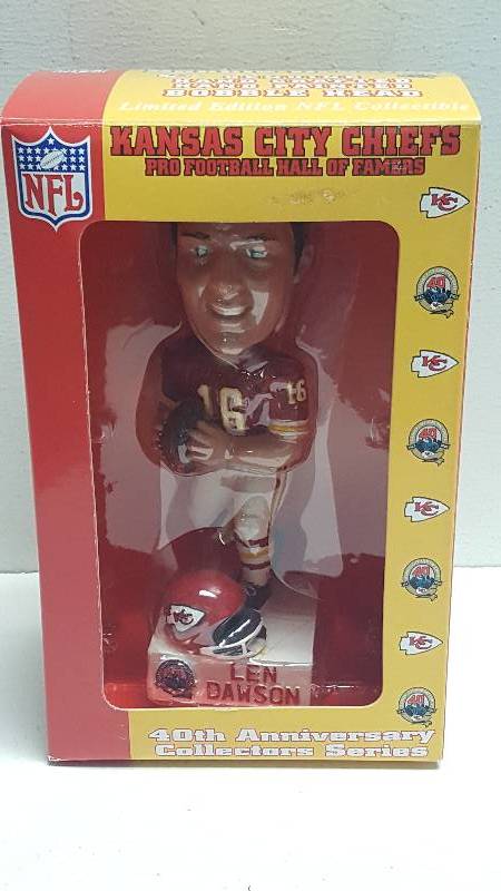 NFL Pro Football Hall Of Fame Bobblehead Plastic