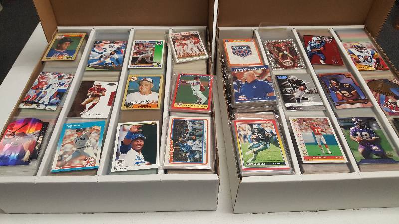 lot 1304 image: (2) 3200 Count Monster Boxes Mixed Sport Mystery Lot w Rookies, Commons & All-Stars #2