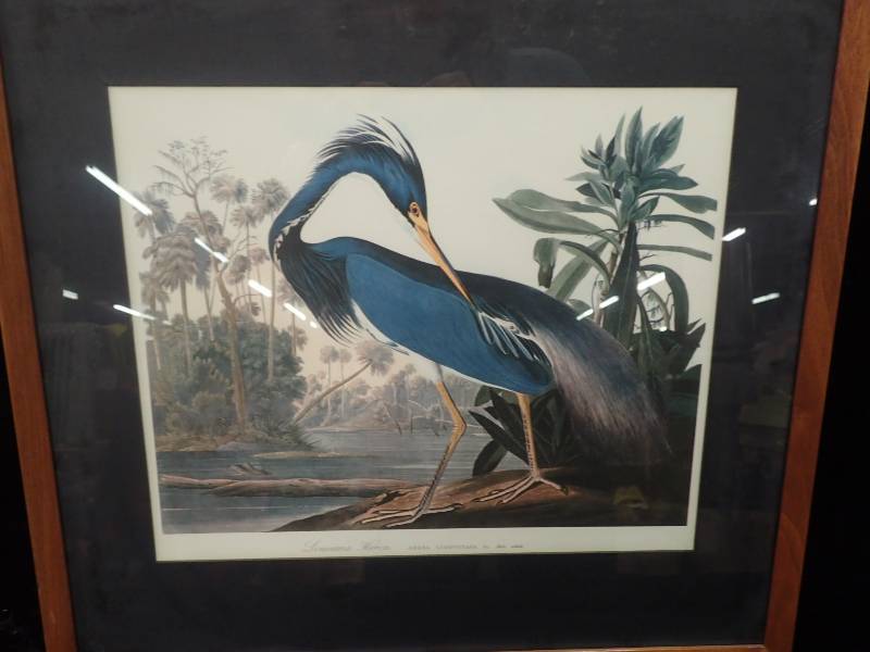 lot 2239 image: Print of Heron