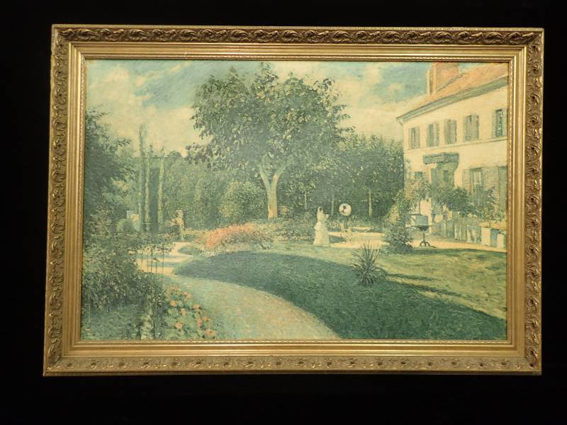 lot 2247 image: Framed Painting
