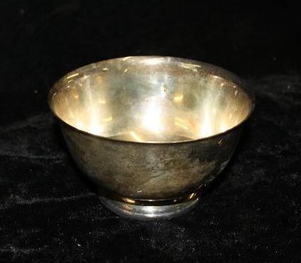lot 2321 image: Silver Plated Bowl