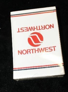 lot 2328 image: Vintage Northwest Airlines Playing Cards