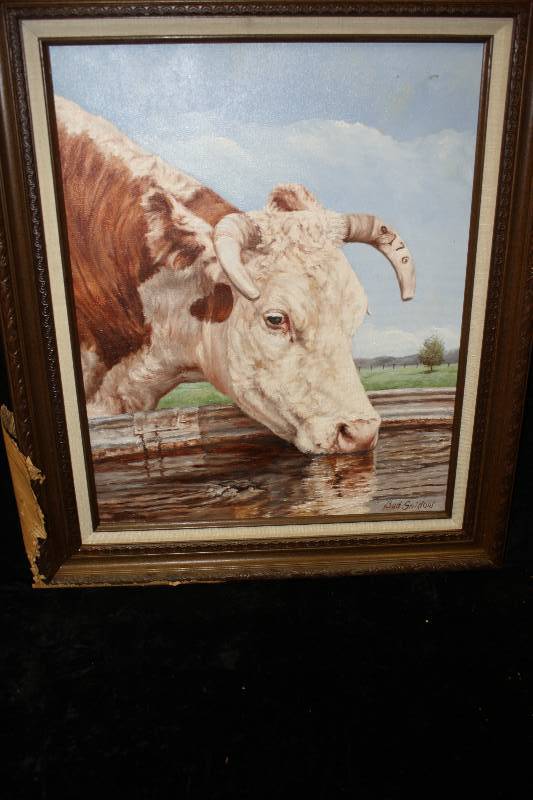 lot 2331 image: Bud Snidow Painting