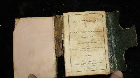 lot 2334 image: 1838 Pocket Bible