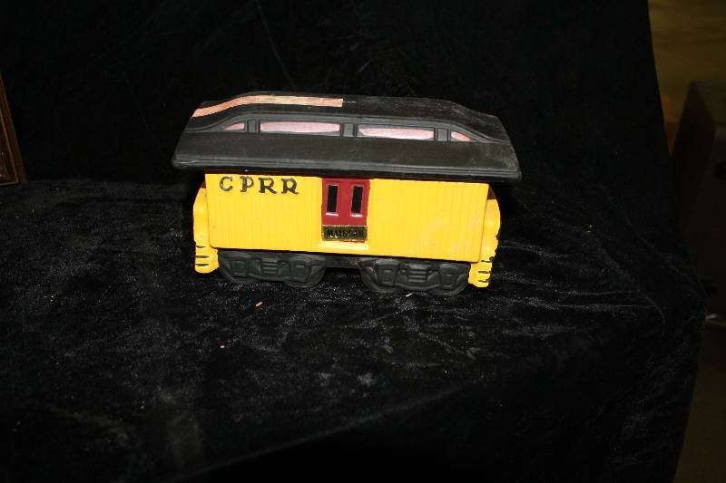 lot 2312 image: McCormick Mail Car Whisky Decanter with contents