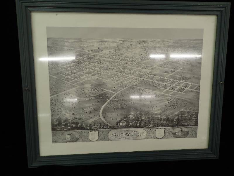 lot 2354G image: Framed Print From The Kansas City Area