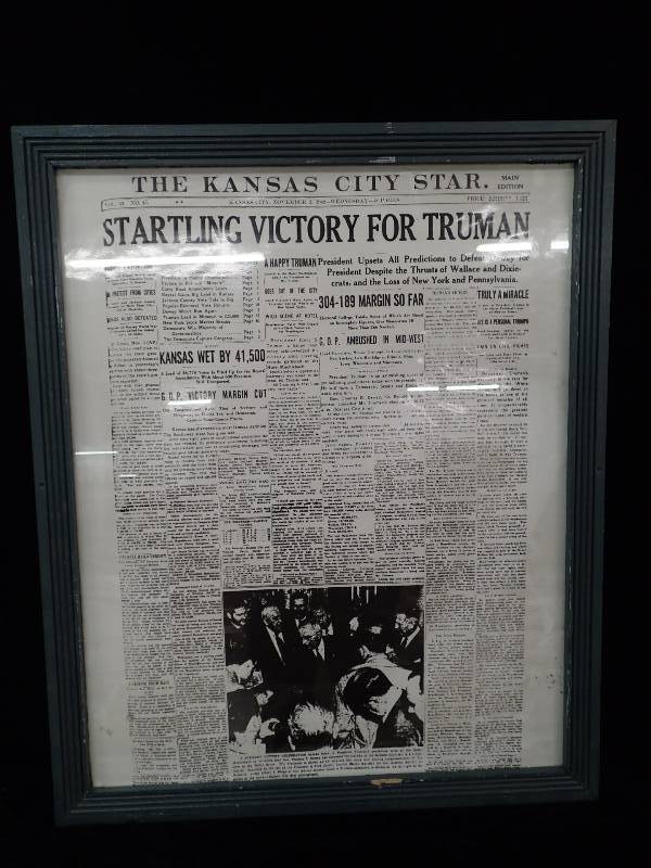 lot 2354H image: Framed Print From The Kansas City Area
