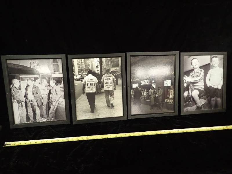 lot 2356 image: (4) Framed Historic Prints