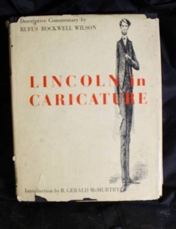 lot 1020 image: Lincoln Caricature Book