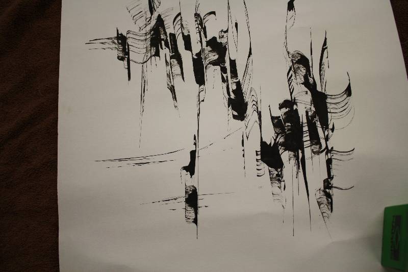 lot 1030 image: Ink Art