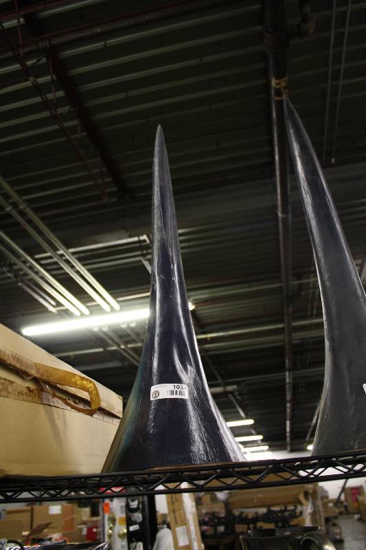 lot 1034 image: Blue Marlin Bill mounted on Wood