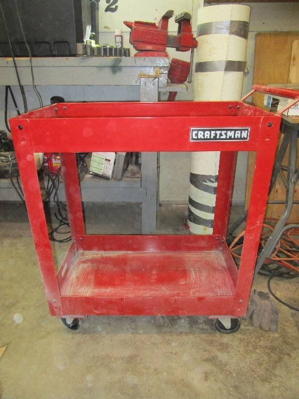 lot 8650 image: Craftsman Shop Cart