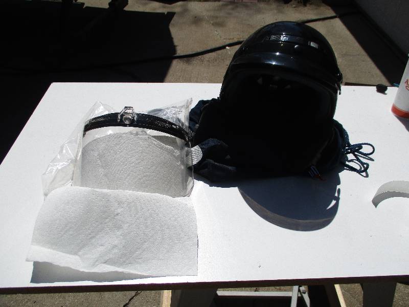 lot 8613 image: Vega Motorcycle Helmet Size M