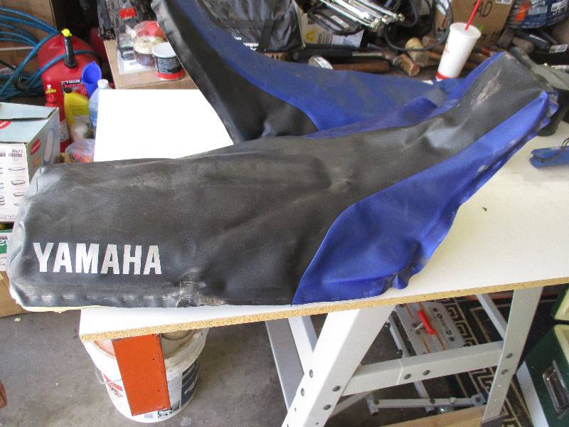 lot 8617 image: Yamaha Motorcycle Seat