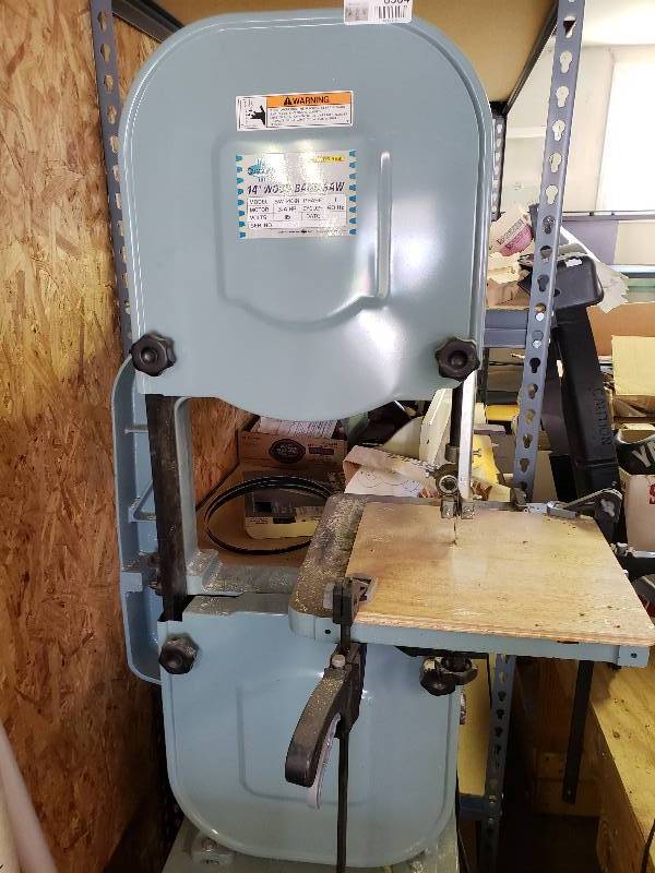 lot 8504 image: Cummins SW-140in 14 Wood Band Saw